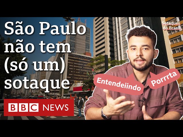 ⁣Sotaque paulistano: as origens dos Rs e do "entendeindo", falados em SP | SOTAQUES DO BRAS