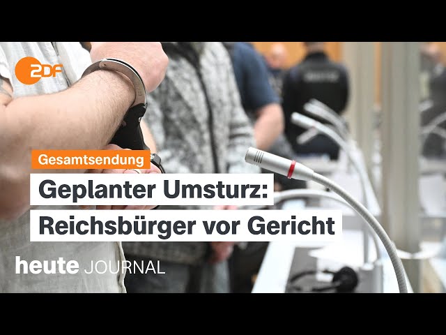 ⁣heute journal vom 29.04.2024 Reichsbürger-Prozess, Islamisten-Demo, ukrainische Geflüchtete