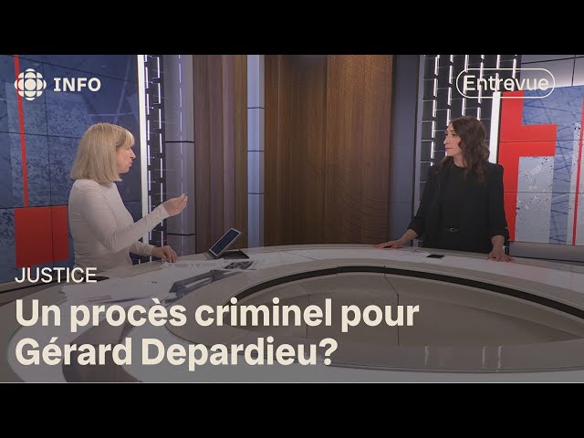 ⁣Gérard Depardieu se rend à la police de Paris | Isabelle Richer
