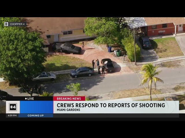 ⁣4 hurt in reported Miami Gardens shooting
