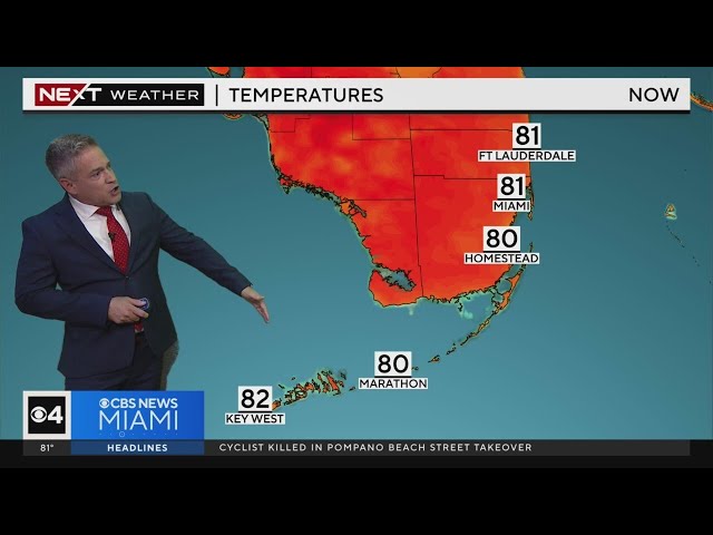 Miami weather for Monday 4/29/24 5PM
