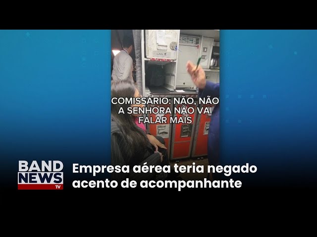 ⁣Mulher PCD denuncia descaso em voo e Adriana Araújo se emociona com o drama | BandNewsTV