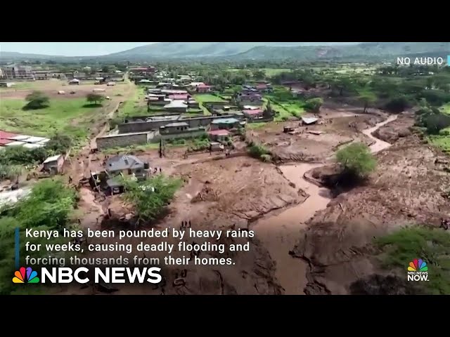 ⁣Kenya dam collapse kills dozens after weeks of heavy rain