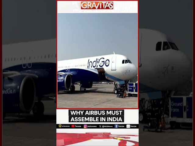 ⁣Why Airbus must assemble in India? | Gravitas WION Shorts