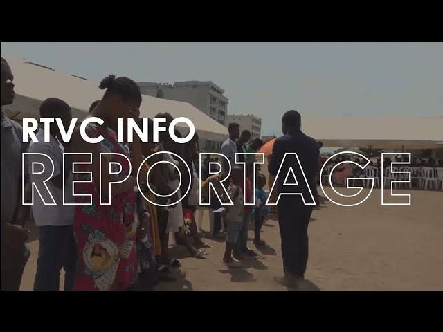 ⁣RTVC INFO - WEEK END DE SALUT ET DE GUERISON AU SOUS CENTRE D'ANGRE