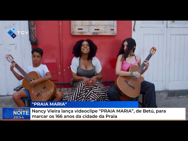 ⁣Nancy Vieira lança videoclipe “PRAIA MARIA”, de Betú, para marcar os 166 anos da cidade da Praia