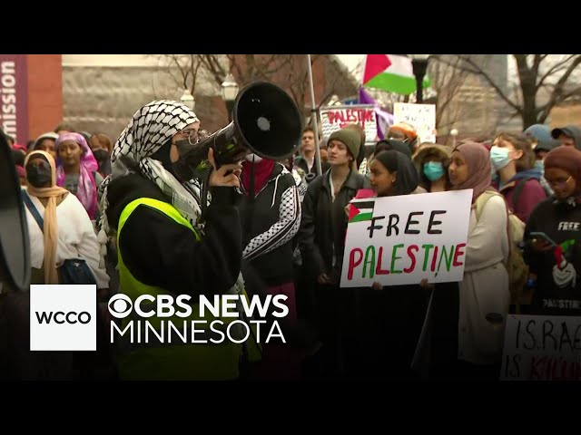 ⁣University of Minnesota closes 13 buildings ahead of pro-Palestinian rally