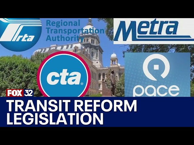 ⁣Illinois lawmakers push to combine 4 transit agencies into single entity