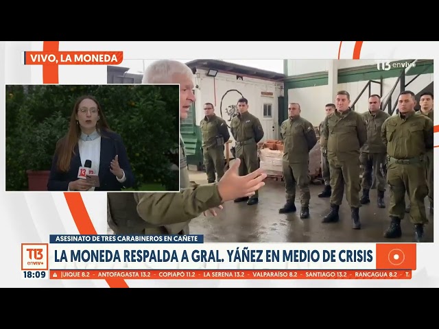 ⁣Entregan fecha para la reprogramada formalización del general Ricardo Yáñez