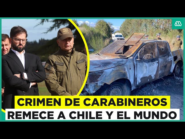 ⁣Impacto mundial por crimen de Carabineros: Las reacciones internacionales al caso que remece a Chile