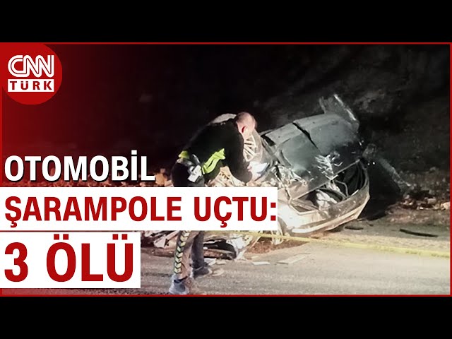 ⁣Erzurum'da Bir Otomobil Kontrolden Çıktı, Takla Attı: 3 Ölü #Haber
