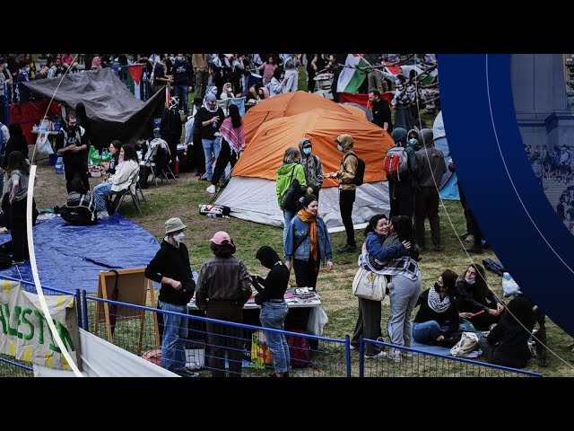 ⁣Campements propalestiniens : la tension monte à McGill