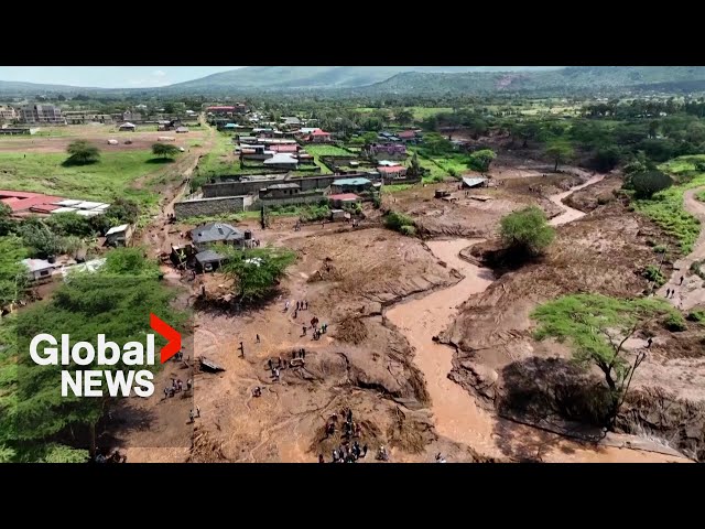⁣"Like a bomb": Kenya flash floods kill at least 45 in central region