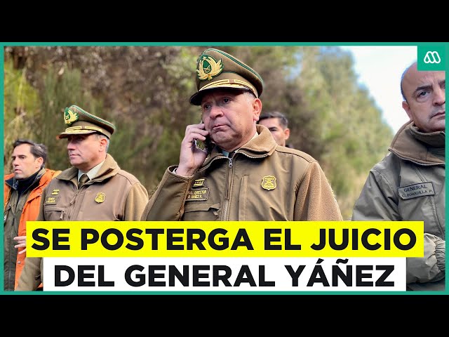 ⁣Reprograman juicio a General Director de Carabineros Ricardo Yáñez