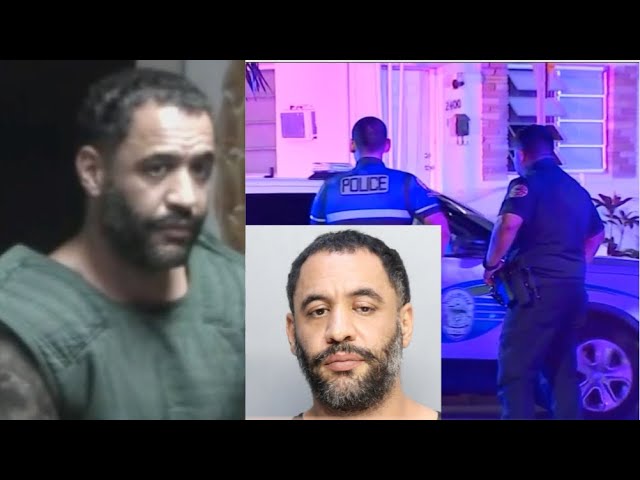 ⁣Arrestan a hombre de Miami por entrar a la fuerza a casa de su ex para pedirle que volviera con el