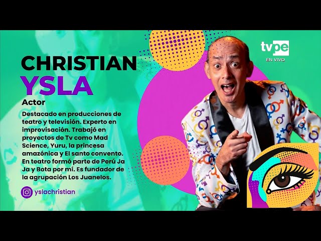 ⁣Miradas: Christian Ysla (29/04/2024) | TVPerú