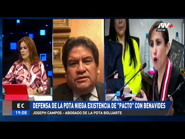 ⁣Abogado de Dina Boluarte niega pacto con Patricia Benavides sobre preguntas por muertes en protestas