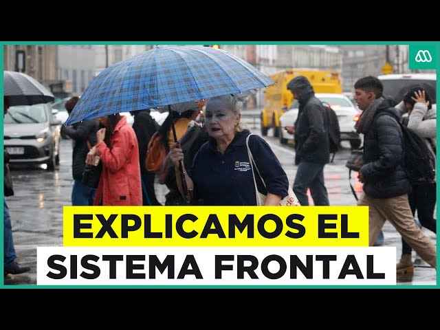 ⁣Frío en zona centro sur de Chile: Explicamos el sistema frontal en el país