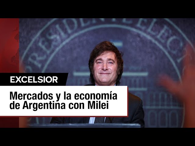 ⁣Los mercados y la economía de Argentina con Milei al frente