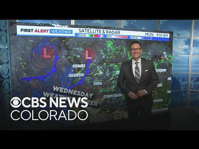 ⁣A terrific Tuesday on the way before a mid-week cold front cools Colorado