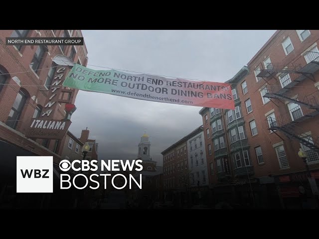 ⁣Banners protest North End outdoor dining ban and more top stories