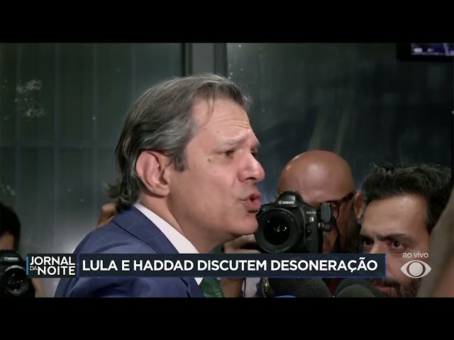 ⁣Lula e Haddad discute desoneração da folha de pagamento