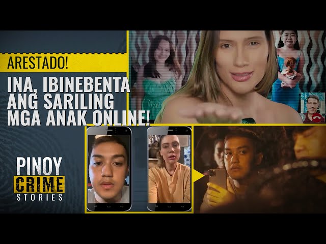 ⁣ARESTADO! Ina, ibinebenta ang sariling mga anak online! | Pinoy Crime Stories