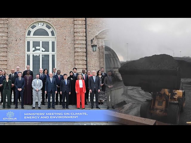 ⁣G7, 늦어도 2035년까지 석탄화력발전소 폐쇄 합의 / 연합뉴스TV (YonhapnewsTV)