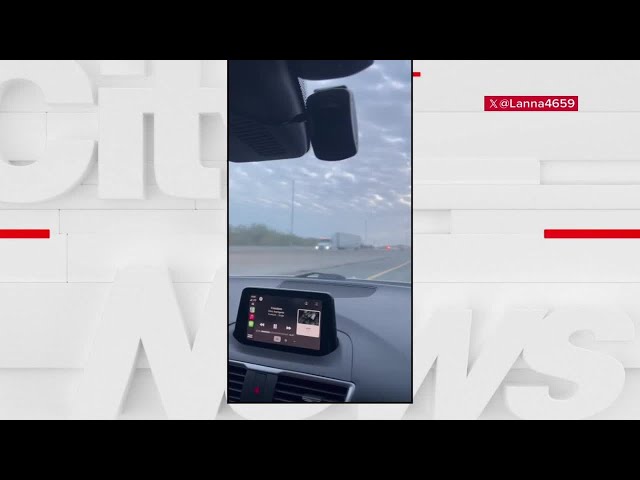 ⁣Witness video captures moments before and after fatal Hwy. 401 wrong-way driver crash