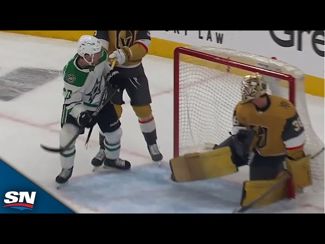 Ty Dellandrea Gets Credit As Stars Score Another Bank Shot Goal