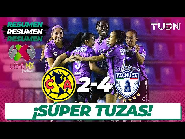 ⁣Resumen y goles | América 2-4 Pachuca | Liga Mx Femenil-CL2024 J16  | TUDN