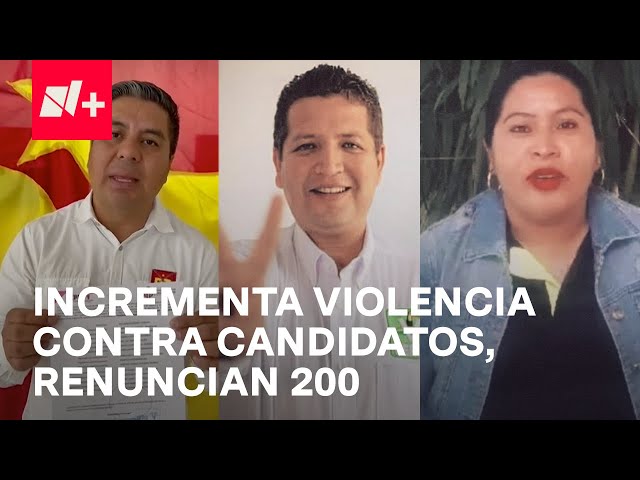 ⁣Secuestros y asesinatos de candidatos en México aumentan, en Zacatecas renuncian 200 candidatas