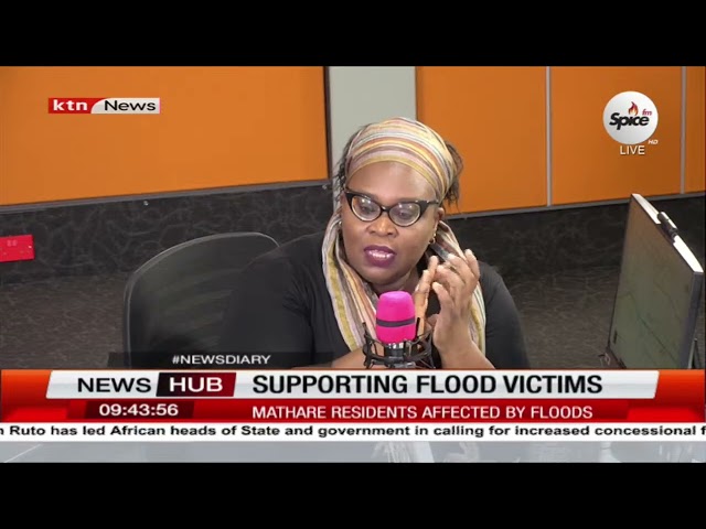⁣Supporting flood victims: Mathare residents decry neglect from government