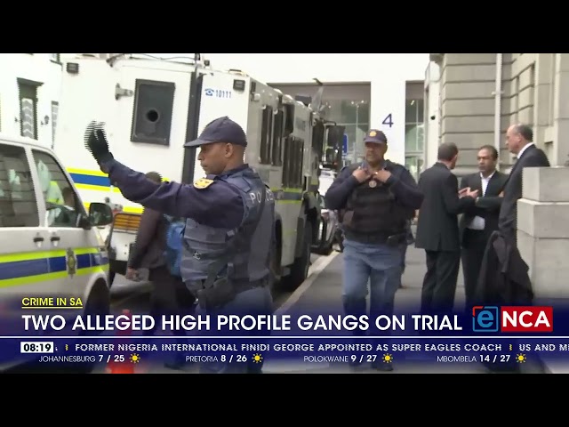 ⁣Two alleged high profile gangs on trial