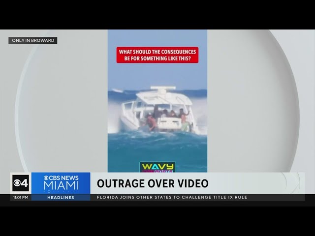 ⁣Viral video causing outrage