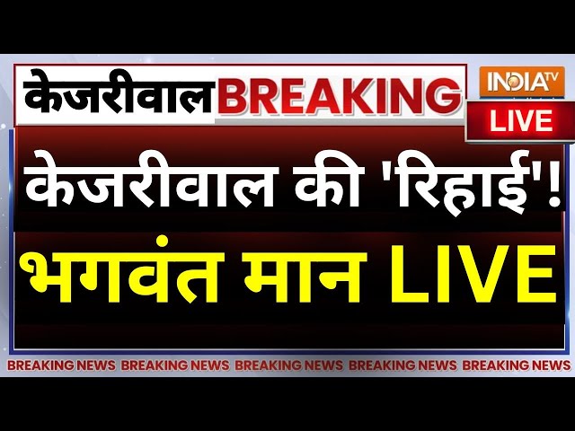 ⁣SC Hearing On Kejriwal Live: केजरीवाल की 'रिहाई'? भगवंत मान कर रहे बड़े एलान LIVE | ED Vs A