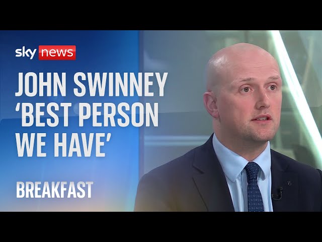 ⁣John Swinney 'best person we have' to take over as first minister - SNP Westminster leader
