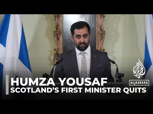 ⁣Scotland's First Minister Humza Yousaf quits. What’s next?