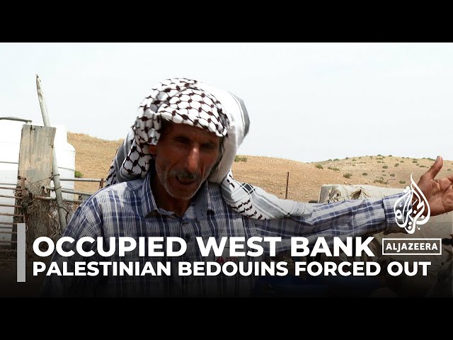 ⁣Palestinian Bedouins in Ein al-Hilweh fears imminent expulsion as settler attacks escalate