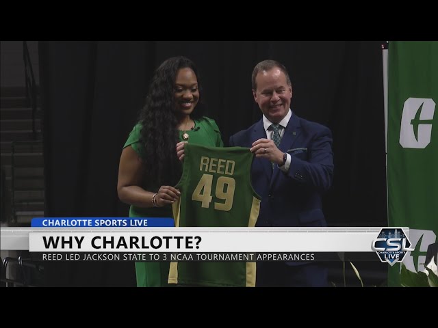 ⁣New Charlotte women's coach Tomekia Reed goes one-on-one with CSL