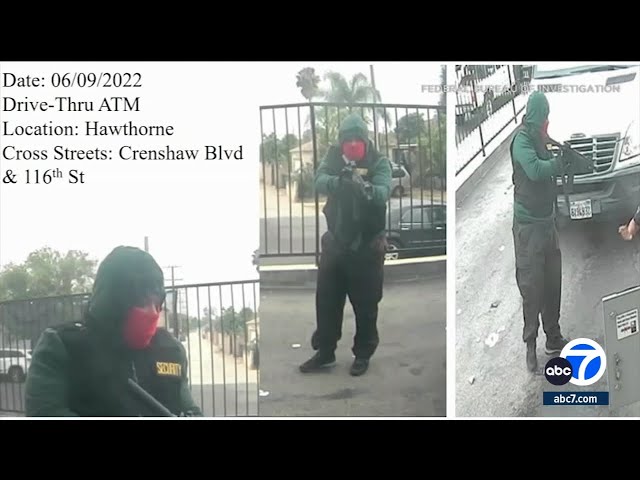 ⁣New details emerge in string of armored car heists in Los Angeles