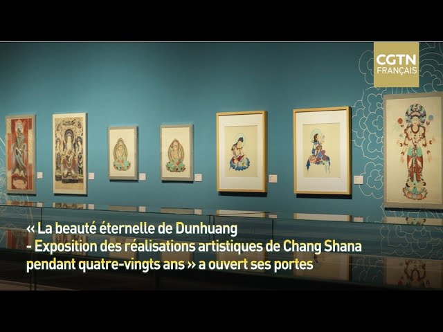 ⁣L'exposition de « La beauté éternelle de Dunhuang » a ouvert ses portes