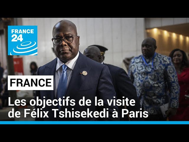 ⁣France : les objectifs de la visite à Paris du président congolais Félix Tshisekedi • FRANCE 24