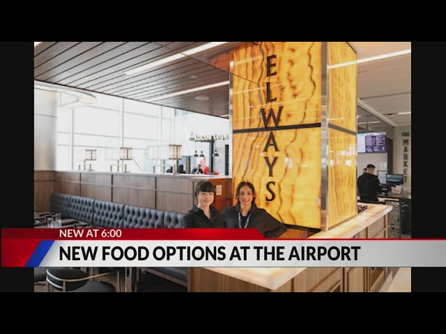 ⁣These new food vendors opened at Denver International Airport