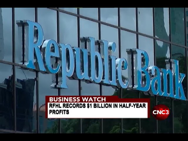 ⁣Business Watch: Republic Financial posts major profits