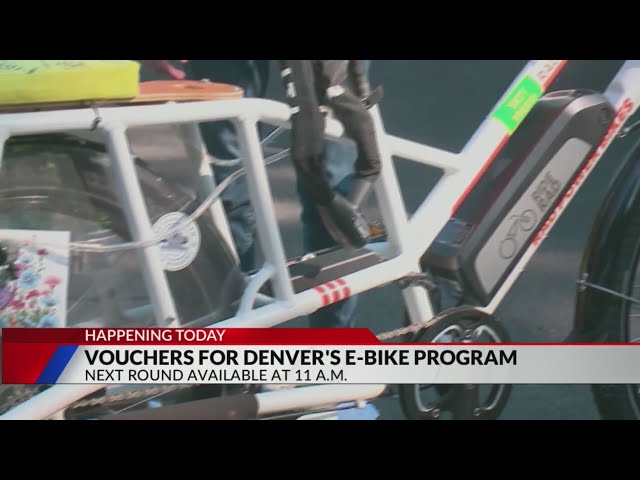 ⁣More Denver e-bike vouchers to be released Tuesday