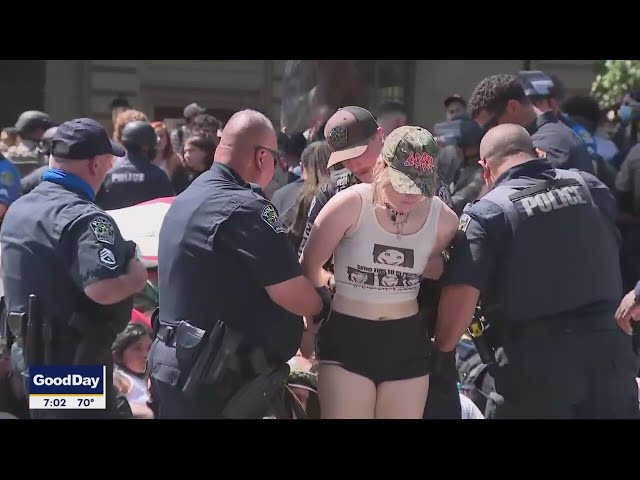 ⁣Dozens of protesters arrested at UT Austin