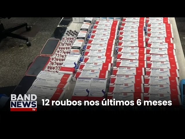 ⁣Quadrilhas roubam remédios de alto custo em SP | BandNews TV