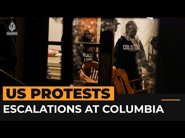 ⁣How Gaza protest at Columbia University has escalated | Al Jazeera Newsfeed
