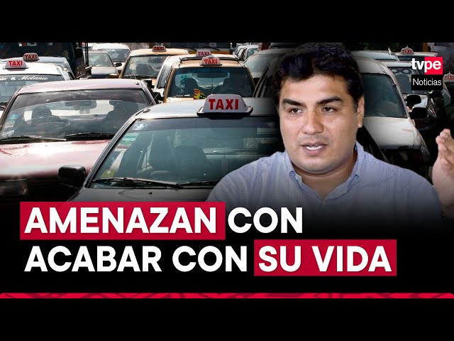 ⁣Trujillo: alcalde denuncia amenazas de muerte por liberar servicio de taxis